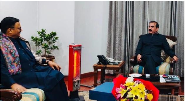 'जावेद राणा ने केंद्रीय वन मंत्री, हिमाचल प्रदेश के मुख्यमंत्री से मुलाकात की | '